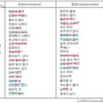 [댓글부탁해] 니네 <b>우성</b>이 더많은지 열성이 더많은지 한번체크해봐ㄱㄱ