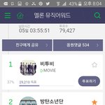 [방탄소년단] 멜론<b>어워드</b>투표