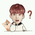 [시우민] 시우민 <b>임티</b> 너무 귀여워 ㅠㅠ