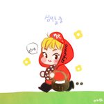 [시우민] 야무지게 심부름중인 빨간모자 시우민