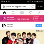 [방탄소년단] 빌볻으랑 음악선택 <b>in</b>별에도 사진 올라왔어