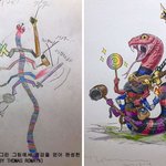 아빠가 <b>완성</b>한 아들의 그림