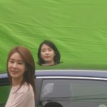 자동차 광고찍은 아이유인나