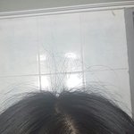 [댓글부탁해] <b>정수리</b>에 잔머리 이렇게 올라오는거 어덯게 가라앉혀ㅠㅠ