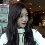 정채연 옆머리 고데기로 가능해??