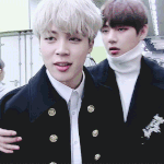 [방탄소년단] <b>태태</b> 짐니 안으로 밀어줄때