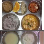 초등학생 <b>급식</b>