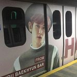 [백현] 백현바  랩핑 전철  <b>다른</b> <b>사진</b>