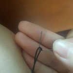 애들아 ㅠㅠ나 어떡해 바늘 <b>소독</b> 안하고 피부 건드렸는데