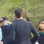 파수꾼 촬영중인 김영광 슈트핏ㅠㅠ