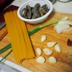 [자취요리] '봉골레 파스타'를 만들어보았습니다.