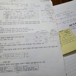[드루와] 우리 지금 서로 무슨 공부하는지 찍어서 보내<b>주자</b>