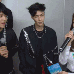 [EXO] <b>아이린</b>을 애뜻하게 바라보는 백현