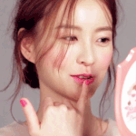 베네피트 화보 촬영하는 정유미