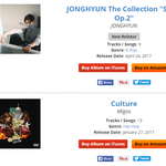 [EXO] <b>종현</b> 미국 아이튠즈 62위네