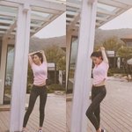 환상적인 <b>보디라인</b> 박수진 최근 근황 몸매가 다했어!