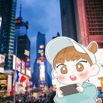 [시우민] 이거 대박이다!! 뉴욕 <b>햄</b><b>찌</b>ㅋㅋ