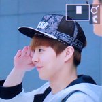 [시우민] <b>경례</b>!（≧∇≦ )하는 0차 밍구리