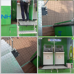 고양시 꽃 박람회 위험한 임시 <b>ATM</b>기기 사용시 조심하세요.