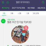 [하이라이트] 멜1론 주간인기상 5관왕 나이서~~!