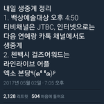 [EXO] 공지)) 오늘 엑소 스케줄 <b>정리</b>