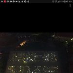 학교 축제때 운동장에 새긴 <b>글씨</b>라는데