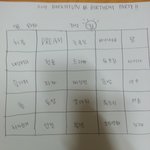 [EXO] 나도 빙고판 <b>완료</b>