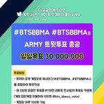 [방탄소년단] 붤보르 해시<b>태그</b> 매일 30,000,000 트윗 목표