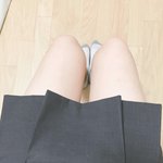 [조언부탁해] 앉았을 때 치마 짧은지 봐주라
