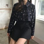 [댓글부탁해] <b>이런</b> 블라우스에 입을 <b>바지</b>없겟지??