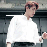 [백현] <b>몽블랑</b> 화이트셔츠 백현 ㅠ