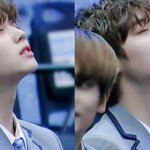 옹성우가 박지훈 한번떨어져봐야한다