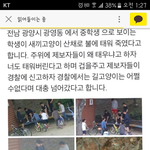 도와주세요 새끼냥이 불태운 중딩들