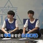 [프듀2] 배진영과 유선호 깨알 샷