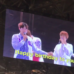 [백현] 준면 백현 생일파티