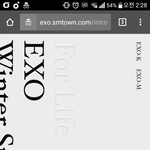 [EXO] 헐 우리 공식<b>홈페이지</b> 아직 이거구나
