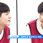 [프듀2] <b>안형</b>섭 옹성우 쳐다보는거