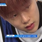 [프로듀스2] 윤지성이 권현빈 달래줬던거