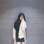 앞머리 내리고 여친짤 <b>몰이</b> 한 걸그룹 멤버