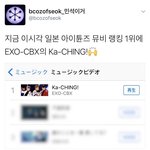 [시우민] 첸백시 일본 아이튠즈 뮤비<b>랭킹</b> 1위!!!!!!