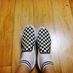 [드루와] 반스 체크<b>슬립</b>온샀다!!!!