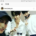 [프로듀스] <b>권</b><b>협</b>이랑 성현우 오늘 ㅇㅅ ㅂㅎ이랑 사진찍음