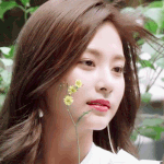 꽃이랑 화보 찍은 <b>쯔위</b>ㅎㄷㄷ