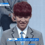 [프로듀스] 형섭인 뭔가 오글거리는거 잘하는거같애