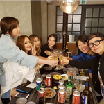 다시 모인 언니쓰 멤버들 회식