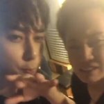 [하이라이트] 뒷풀이 용준형 인별라이브ㅋㅋ취했네