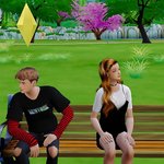 심즈 너무재밌당