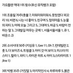 [모두드루와] 역대 <b>KBS</b>가요TOP10 1위횟수 순위.JPG