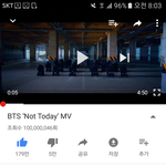 [방탄소년단] 낫1투데이 1억뷰!!!!