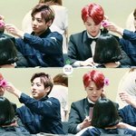 [방탄소년단] 횽아 머리에
